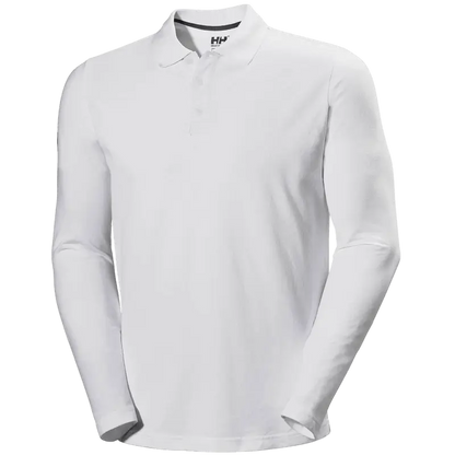 Helly Hansen Men's Crewline Long - Sleeve Polo - Polos - SwagWear