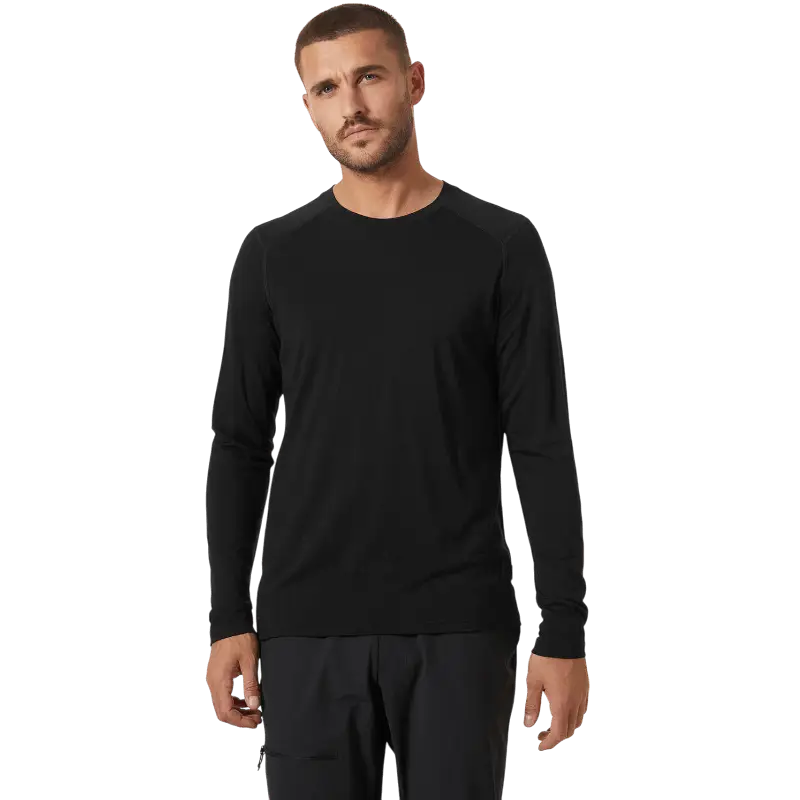Helly Hansen Men's Durawool Long - Sleeve T-Shirt - Long - Sleeved T-Shirts - SwagWear