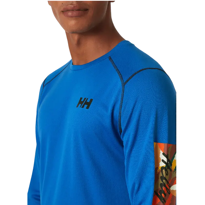 Helly Hansen Men's LIFA Active Crew - Long - Sleeved T-Shirts - SwagWear