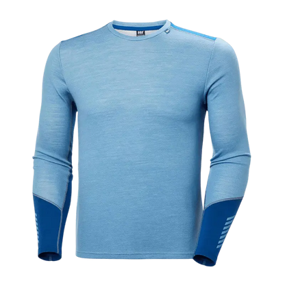 Helly Hansen Men's Lifa Merino Midweight Crew Top - Long - Sleeved T-Shirts - SwagWear