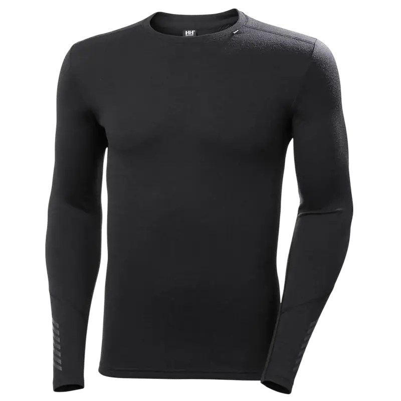 Helly Hansen Men's Lifa Merino Midweight Crew Top - Long - Sleeved T-Shirts - SwagWear