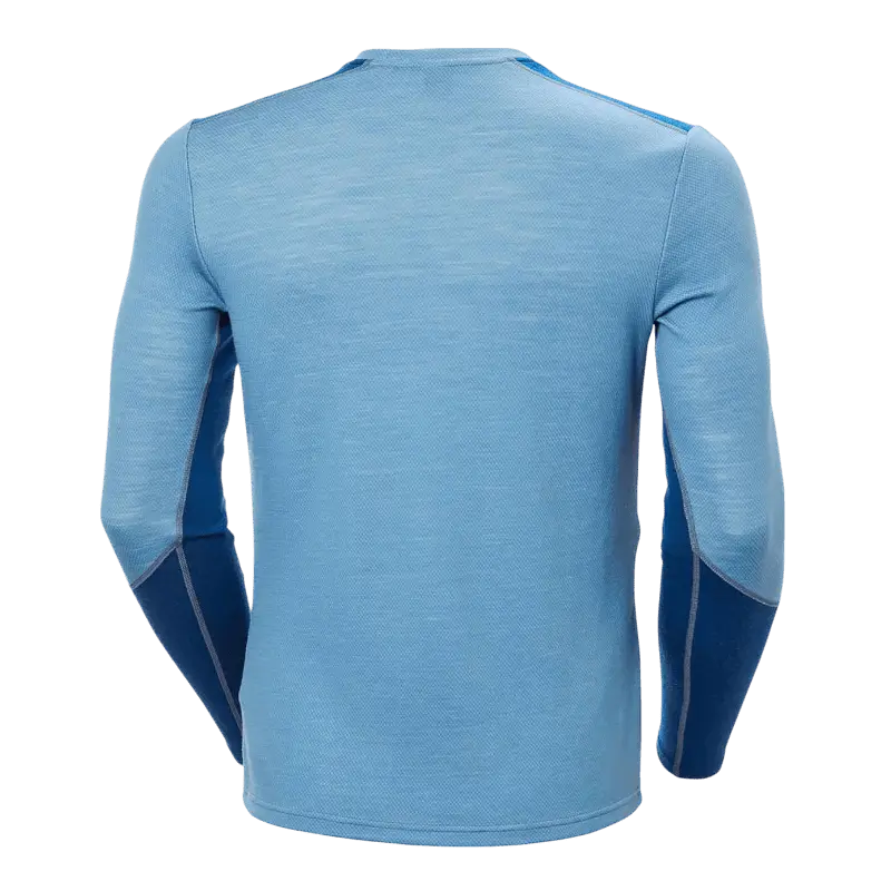 Helly Hansen Men's Lifa Merino Midweight Crew Top - Long - Sleeved T-Shirts - SwagWear