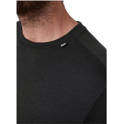 Helly Hansen Men's Lifa Merino Midweight Crew Top - Long - Sleeved T-Shirts - SwagWear