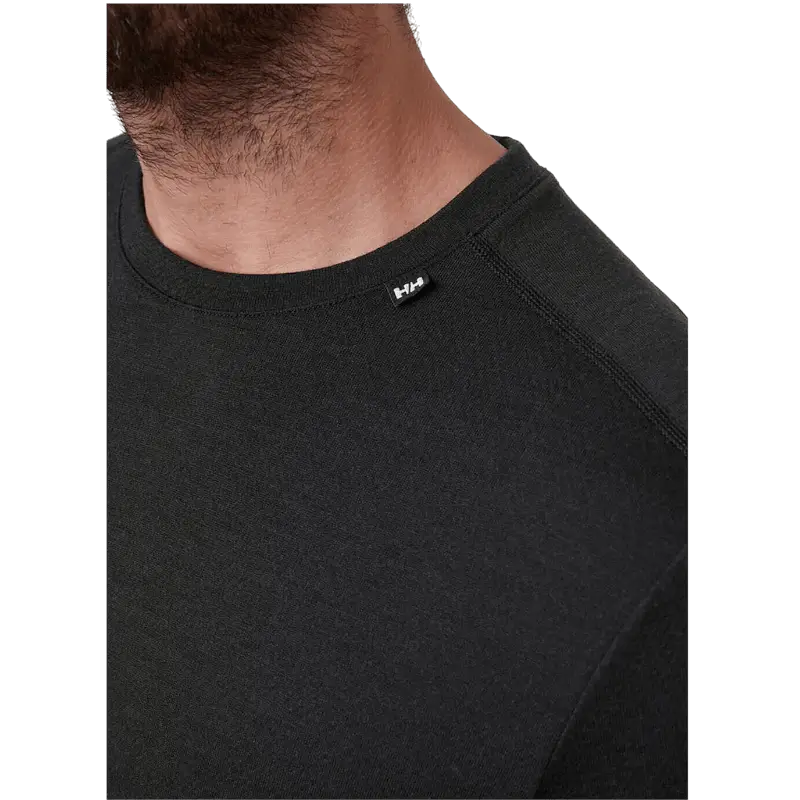Helly Hansen Men's Lifa Merino Midweight Crew Top - Long - Sleeved T-Shirts - SwagWear