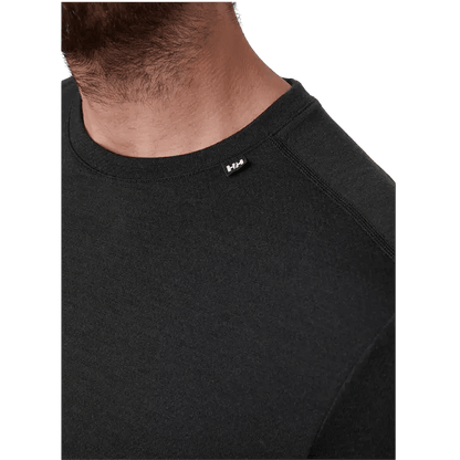 Helly Hansen Men's Lifa Merino Midweight Crew Top - Long-Sleeved T-Shirts - SwagWear