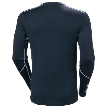 Helly Hansen Men's Lifa Merino Midweight Crew Top - Long-Sleeved T-Shirts - SwagWear