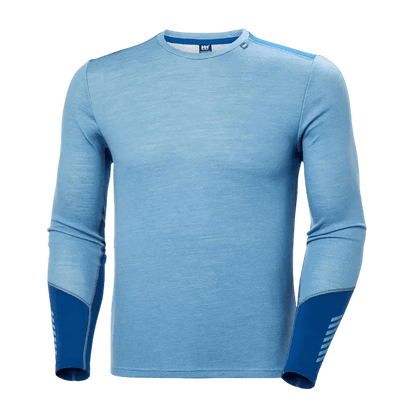 Helly Hansen Men's Lifa Merino Midweight Crew Top - Long-Sleeved T-Shirts - SwagWear
