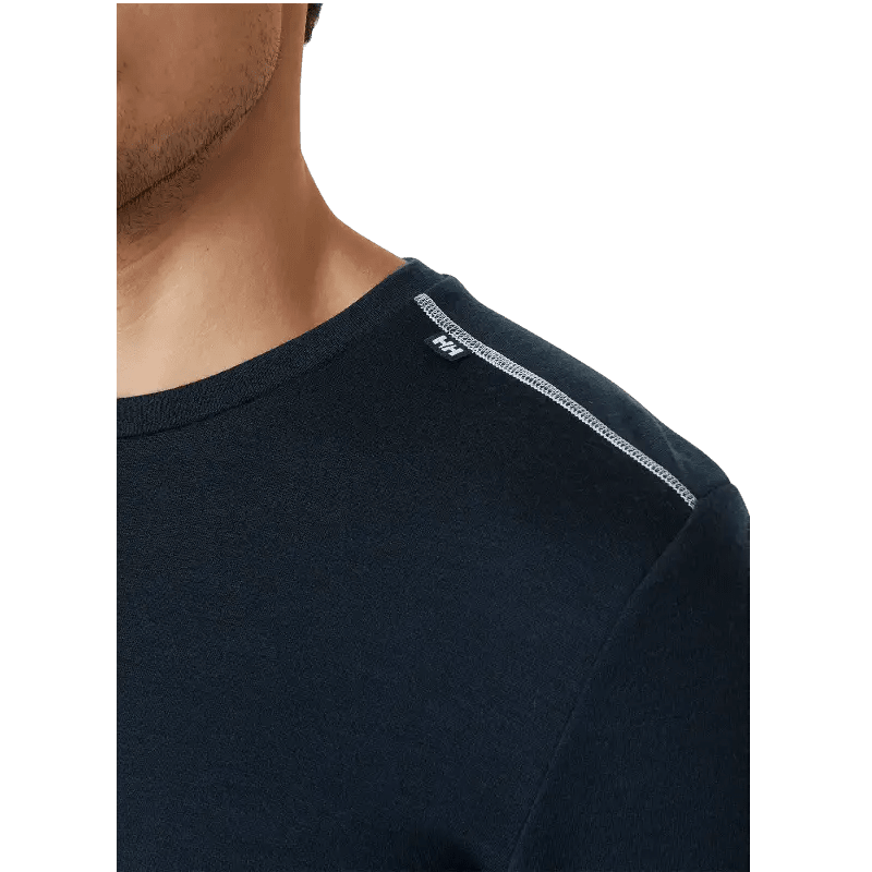 Helly Hansen Men's Lifa Merino Midweight Crew Top - Long-Sleeved T-Shirts - SwagWear