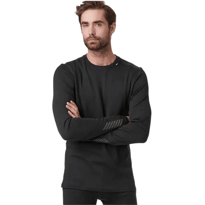 Helly Hansen Men's Lifa Merino Midweight Crew Top - Long-Sleeved T-Shirts - SwagWear