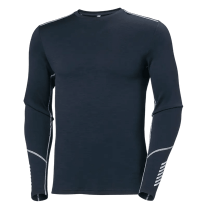 Helly Hansen Men's Lifa Merino Midweight Crew Top - Long-Sleeved T-Shirts - SwagWear