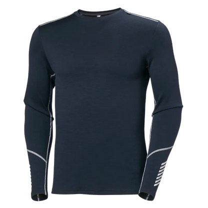 Helly Hansen Men's Lifa Merino Midweight Crew Top - Long - Sleeved T-Shirts - SwagWear
