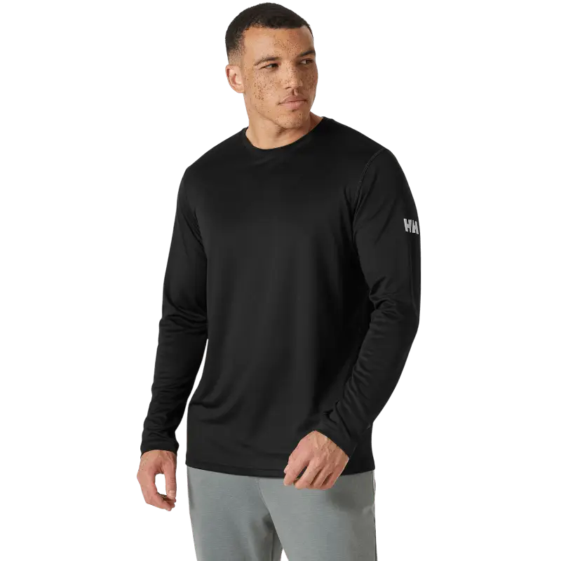 Helly Hansen Men's Tech 2.0 Long - Sleeve T-Shirt - Long - Sleeved T-Shirts - SwagWear
