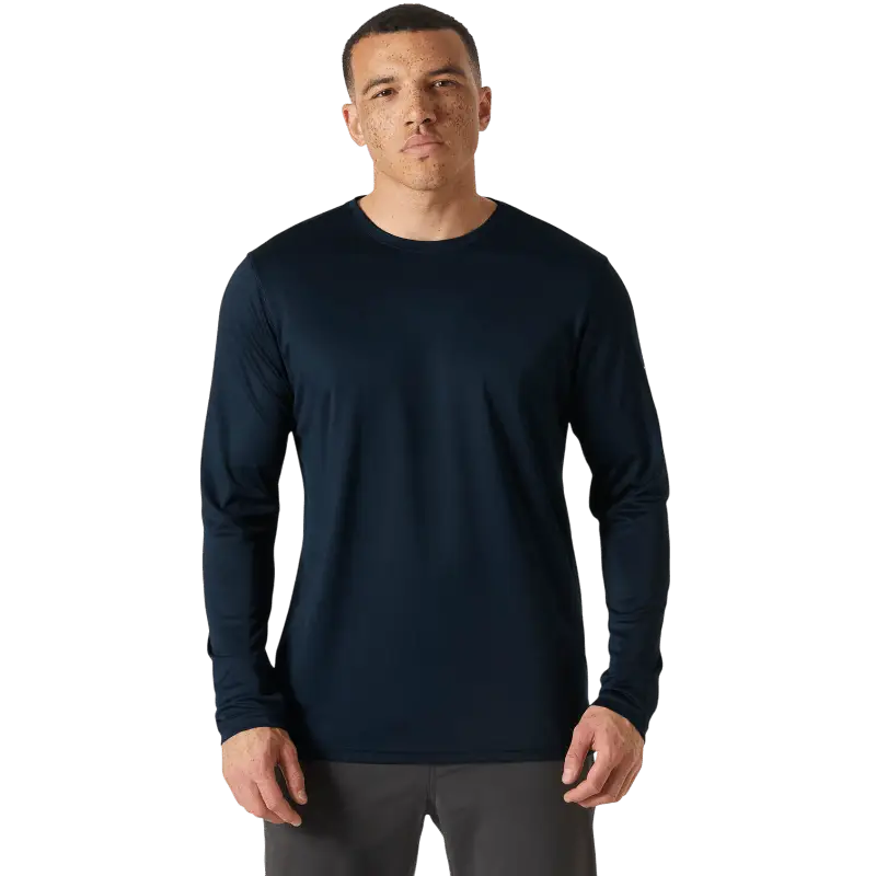 Helly Hansen Men's Tech 2.0 Long - Sleeve T-Shirt - Long - Sleeved T-Shirts - SwagWear