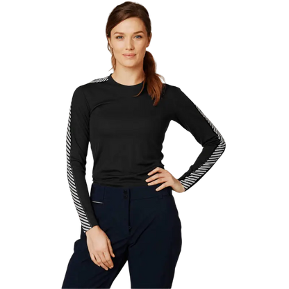 Helly Hansen Women's LIFA Crew Long - Sleeve T-Shirt - Long - Sleeved T-Shirts - SwagWear