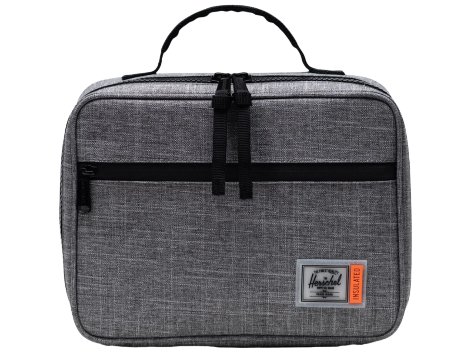 Herschel Pop Quiz Lunch Box - Raven Crosshatch - Lunch Bags