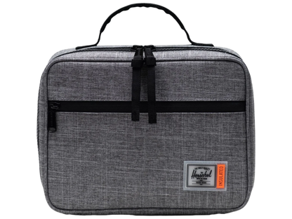 Herschel Pop Quiz Lunch Box - Raven Crosshatch - Lunch Bags