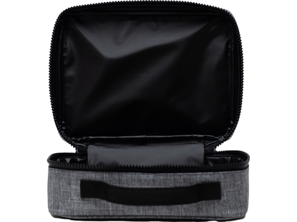 Herschel Pop Quiz Lunch Box - Raven Crosshatch - Lunch Bags
