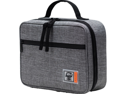 Herschel Pop Quiz Lunch Box - Raven Crosshatch - Lunch Bags