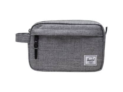 Herschel Recycled Chapter Travel Kit - Raven Crosshatch - Tech Kits
