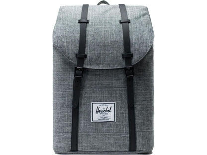Herschel Retreat 15’’ Computer Backpack - Raven Crosshatch - Laptop Backpacks