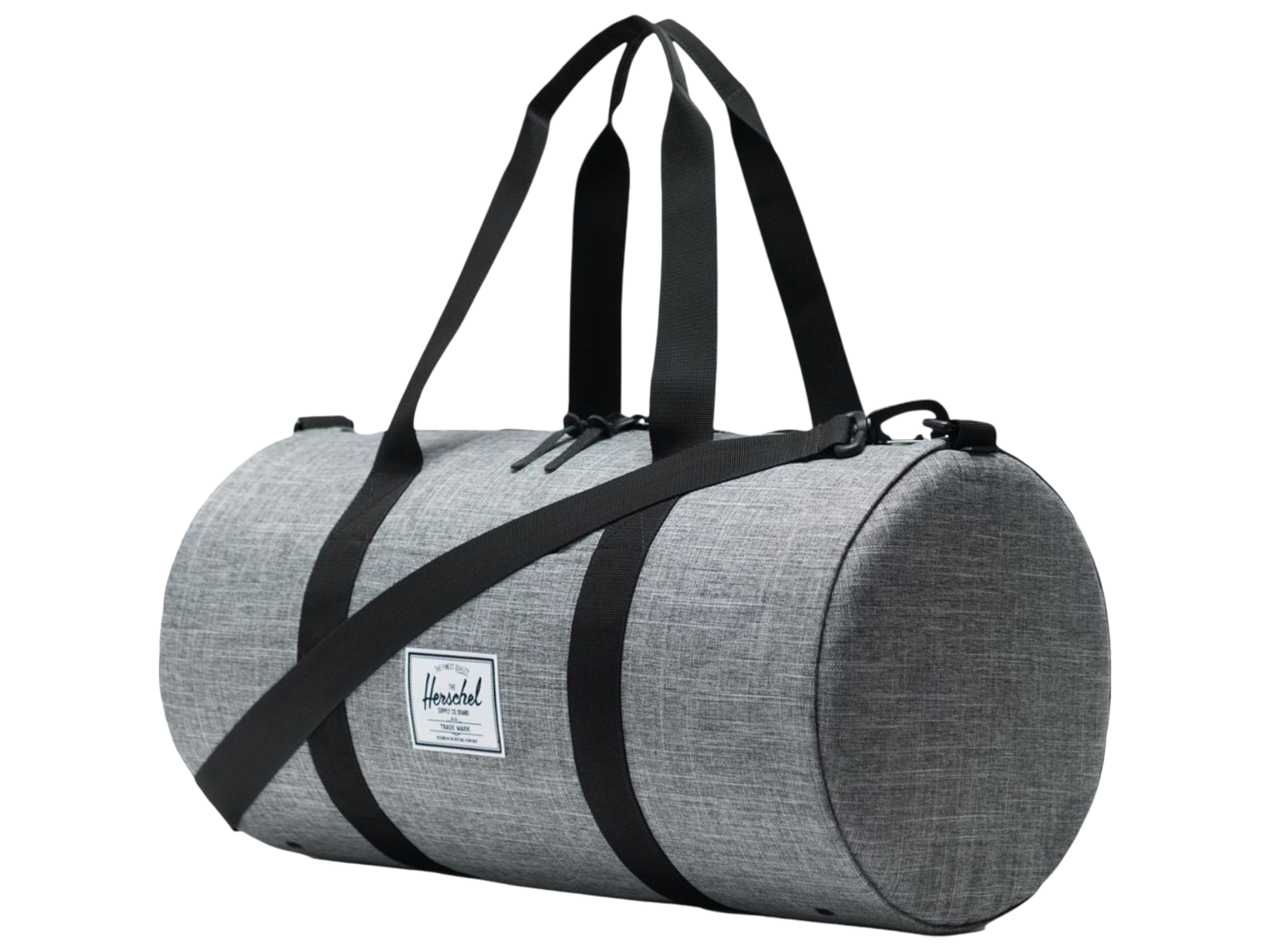 Herschel Sutton Mid-Volume 20’’ Duffle Bag - Raven Crosshatch - Duffel Bags