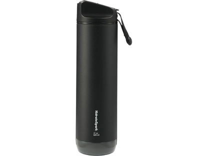 HidrateSpark Steel 21oz Straw Lid - Black / 21oz - Water Bottles w/Straw