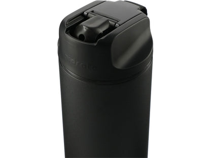 HidrateSpark Steel 21oz Straw Lid - Black / 21oz - Water Bottles w/Straw