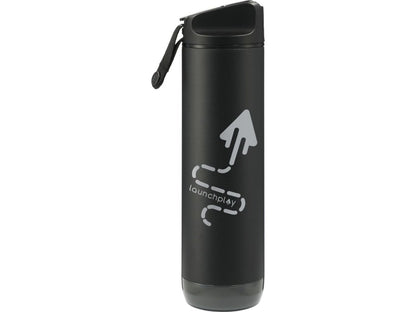 HidrateSpark Steel 21oz Straw Lid - Water Bottles w/Straw - SwagWear