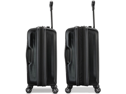 High Sierra Terra Trek Carry-On Luggage - Black - Luggage