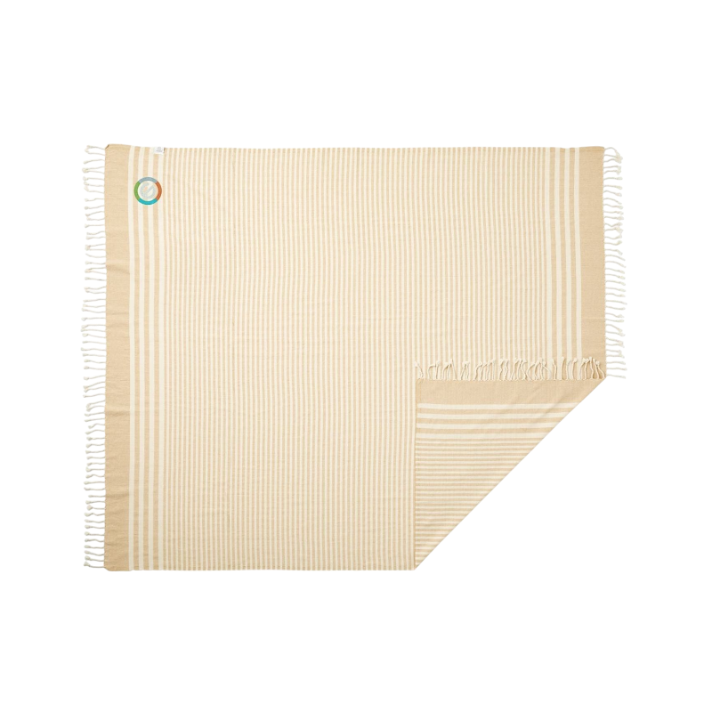 Hilana Upcycled Fethiye Throw Blanket - Blankets