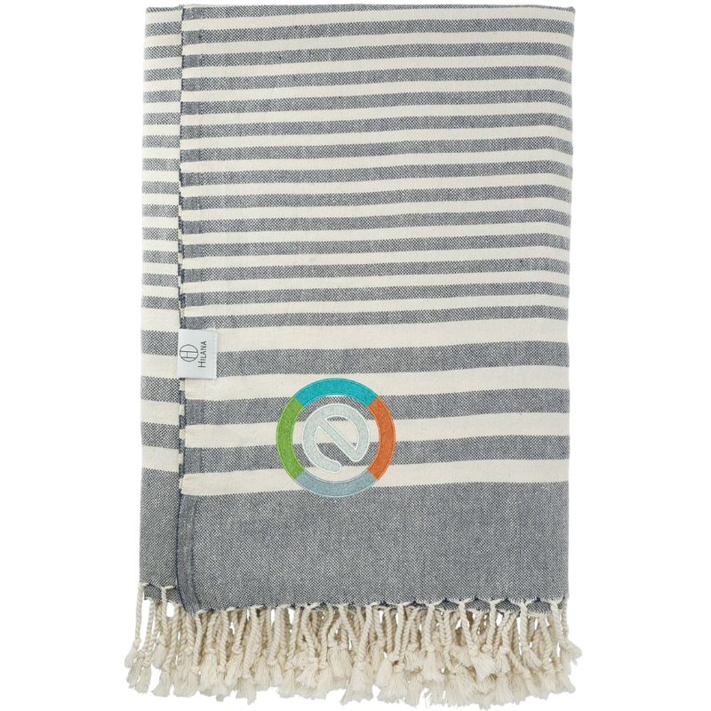 Hilana Upcycled Fethiye Throw Blanket - Blankets