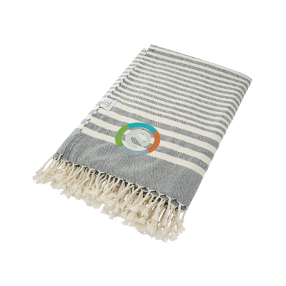 Hilana Upcycled Fethiye Throw Blanket - Blankets
