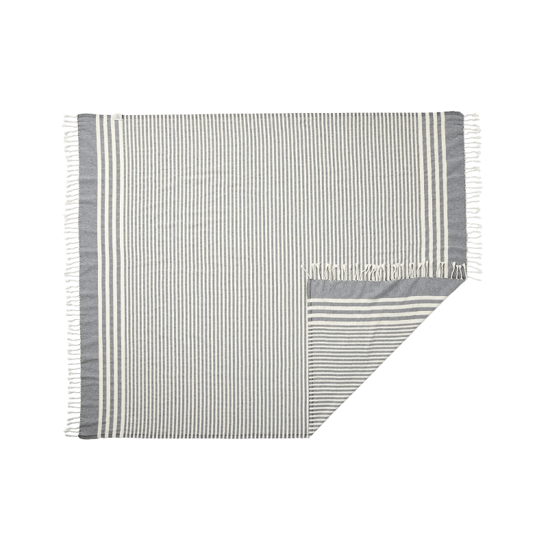 Hilana Upcycled Fethiye Throw Blanket - Blankets - SwagWear