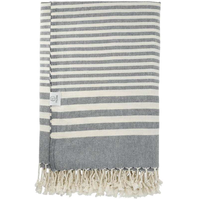 Hilana Upcycled Fethiye Throw Blanket - Blankets - SwagWear
