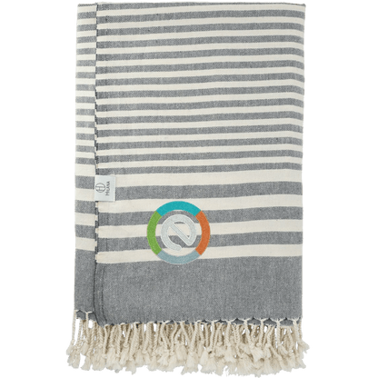 Hilana Upcycled Fethiye Throw Blanket - Blankets - SwagWear
