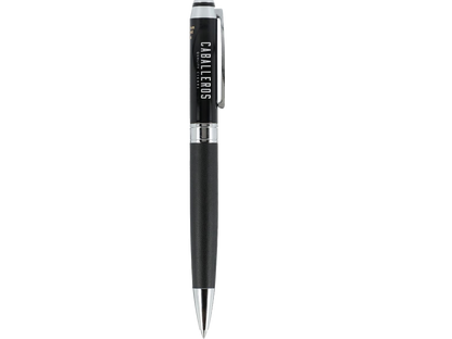 Hyde Recycled Brass Gel Ballpoint - Black - Ballpoint Pens