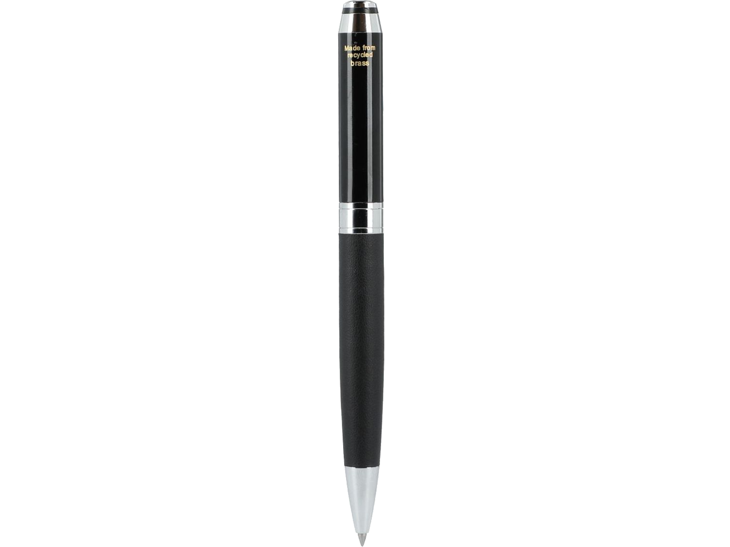 Hyde Recycled Brass Gel Ballpoint - Black - Ballpoint Pens