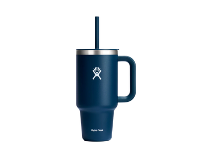 Hydro Flask® All Around™ Travel Tumbler 32oz with Straw - Indigo / 32oz - Tumblers w/Straws