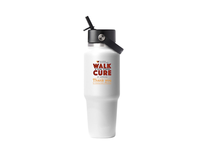 Hydro Flask® Travel Bottle With Flex Straw Cap 32oz - Water Bottles w/Straw