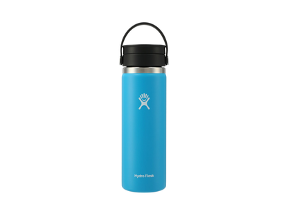 Hydro Flask® Wide Mouth 20 oz Bottle with Flex Sip Lid™ - Pacific / 20oz - Water Bottles w/Straw
