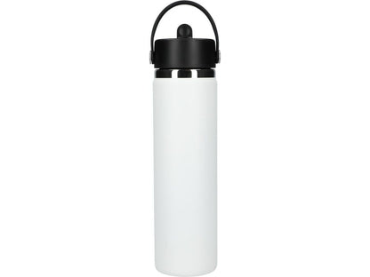Hydro Flask® Wide Mouth 24oz Bottle with Flex Straw Cap - Water Bottles w/Straw