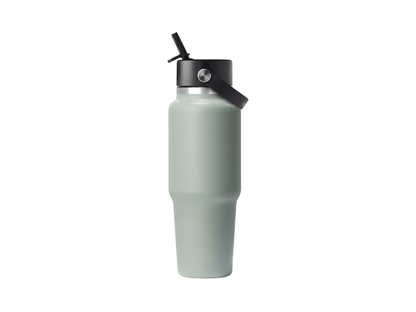 Hydro Flask® Travel Bottle With Flex Straw Cap 32oz - Water Bottles w/Straw - SwagWear