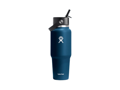 Hydro Flask® Travel Bottle With Flex Straw Cap 32oz - Water Bottles w/Straw - SwagWear