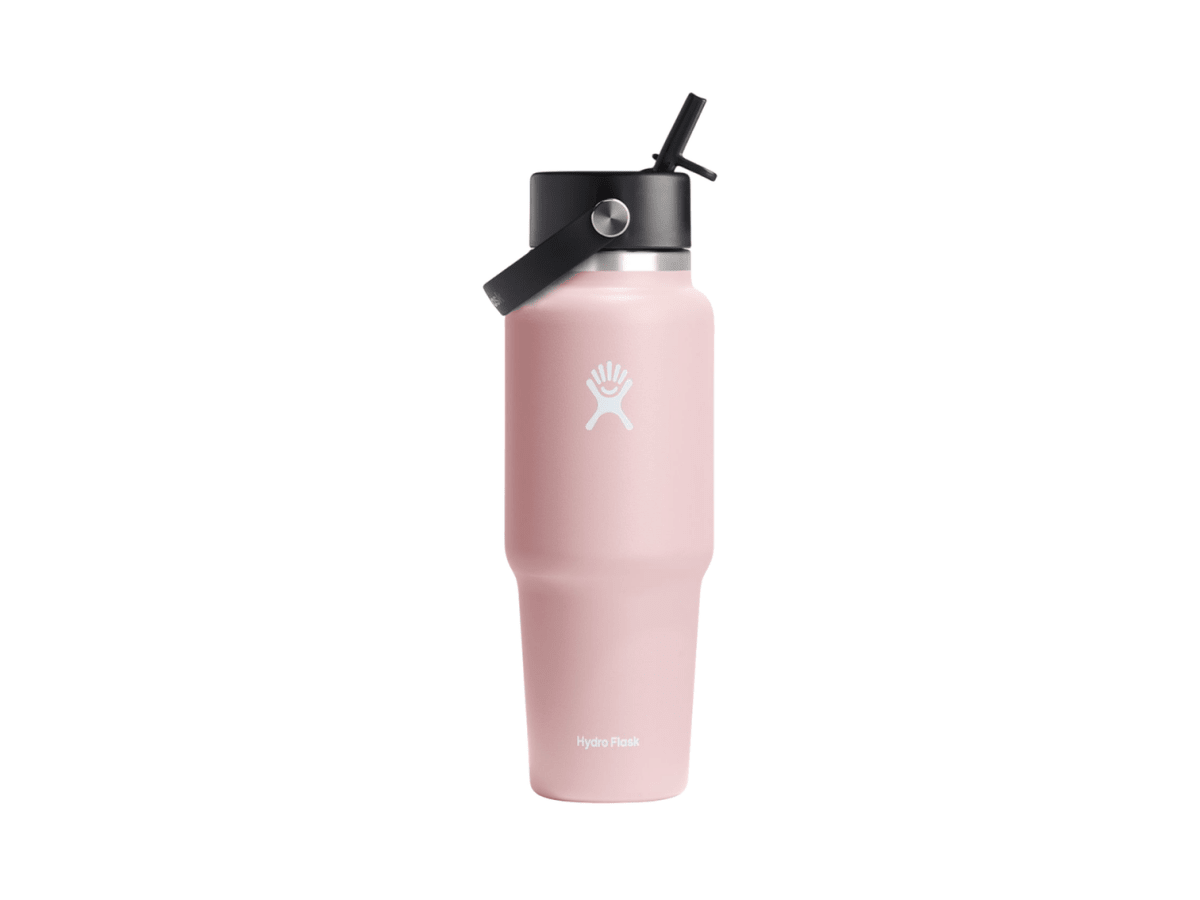 Hydro Flask® Travel Bottle With Flex Straw Cap 32oz - Water Bottles w/Straw - SwagWear
