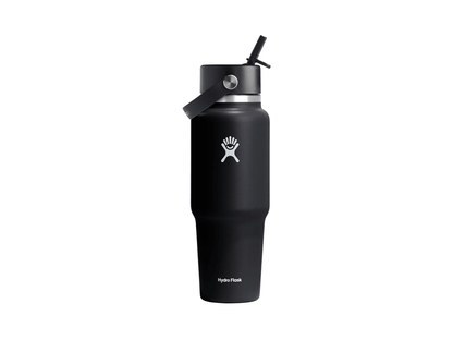 Hydro Flask® Travel Bottle With Flex Straw Cap 32oz - Water Bottles w/Straw - SwagWear