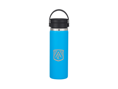Hydro Flask® Wide Mouth 20 oz Bottle with Flex Sip Lid™ - Water Bottles w/Straw - SwagWear
