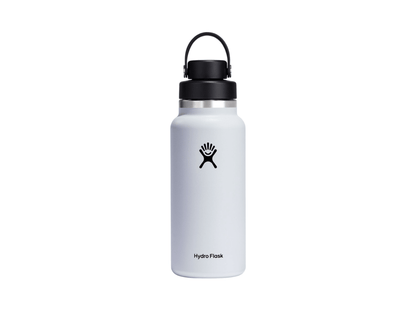Hydro Flask® Wide Mouth 32oz Bottle with Flex Chug Cap - Water Bottles w/Straw - SwagWear