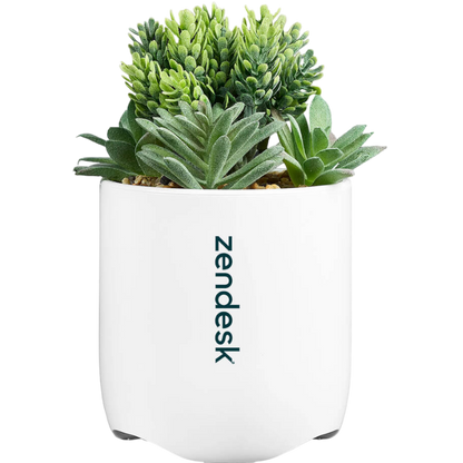 iHome Faux Succulent with USB Charging Station