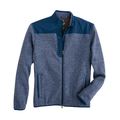 Johnnie-O Men's Arlo Full-Zip Fleece Jacket