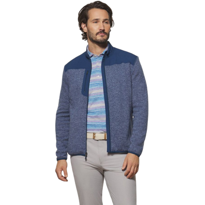 Johnnie-O Men's Arlo Full-Zip Fleece Jacket
